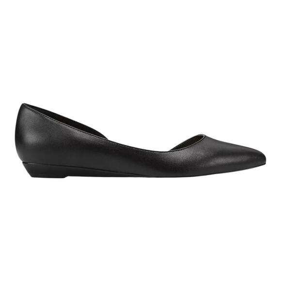 Nine West Women's Saige D'Orsay Slip On Flats Black Size 11 - Picture 2 of 4